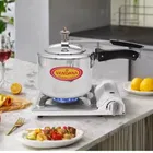 VANDANA Aluminium InnerLid Pressure Cooker Gas Stovetop Compatible 