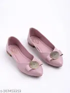 Solid Ballerinas for Women 