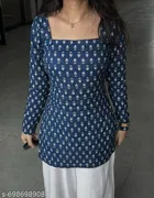 Cotton Blend Kurti for Women, Pack of 2 