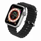 TecSox Ultra Smart Watch – 2.19” Hd Display, 100+ Sports Modes & Bluetooth Calling With Metal Shield Black
