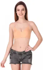 Cotton Blend Non Padded Bra for Women 