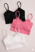 Cotton Solid Padded Bras for Women, Multicolour, Pack of 3 