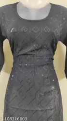 Cotton Embroidered Kurti for Women 