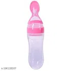 Silicone Food Feeder Bottle for Baby (Multicolor, 90 ml)