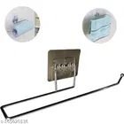 Stainless Steel Wall Mounted Tissue Paper & Towel Holder 
