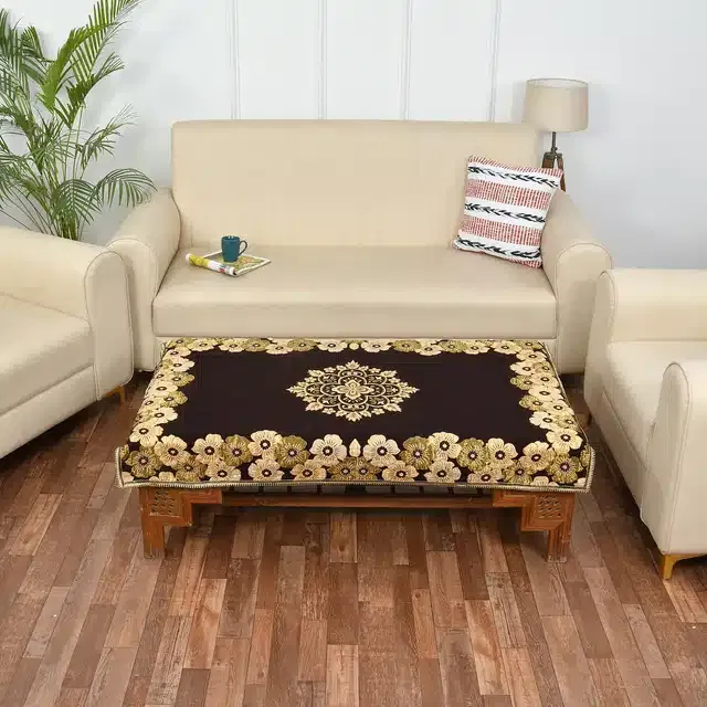 Polycotton Table Covers (Black, 40x60 Inches)
