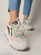 Shoetopia Colorblocked Synthetic Sneakers for Girls 