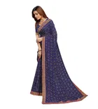 Georgette Printed Saree for Women 
