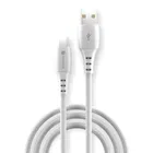 Portronics Type-C Cable with 3A Rapid Charging 1 M Cord Length,White