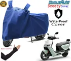 Polyester Two Wheeler Cover with 1 Pair Arm Sleeves 