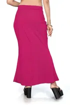 Lycra Solid Saree Petticoat for Women 