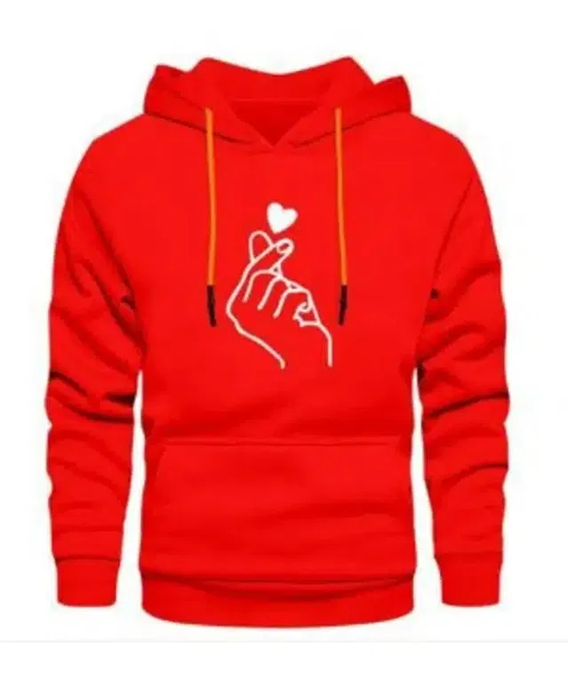 Full Sleeves Sweatshirt for Men (Red, M)