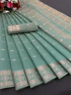 Jacquard Printed Saree for Women 