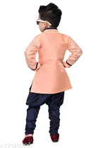 Cotton Blend Sherwani for Boys 