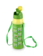 Cello Puro Emoji 600 Water Bottle 480 ml, Green