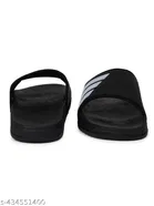 Sliders for Men, Grey & Black 