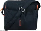Polyester Sling Bag (Black)