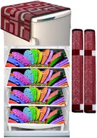 Knit 7 Pcs Fridge Cover Set 