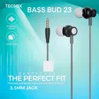 TecSox Bass Bud 23 Wired Earphones
