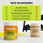 Pintola Peanut Butter Creamy, All Natural, Unsweetened 350 g