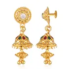 Brass Gold Plated Earrings for Women 