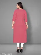 Embroidered Rayon Kurti for Women 