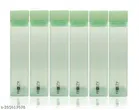 Plastic Water Bottles (Green, 1000 ml) (Pack of 6)