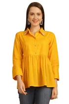 Cotton Embroidered Top for Women 