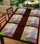 PVC Printed Dining Table Placemats 