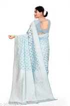 Cotton Zari Woven Saree for Women 