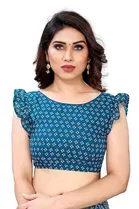 SVB भेज प्रिंट साड़ी फॉर वीमेन 