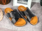 Flipflops for Men (Tan & Black, 7)