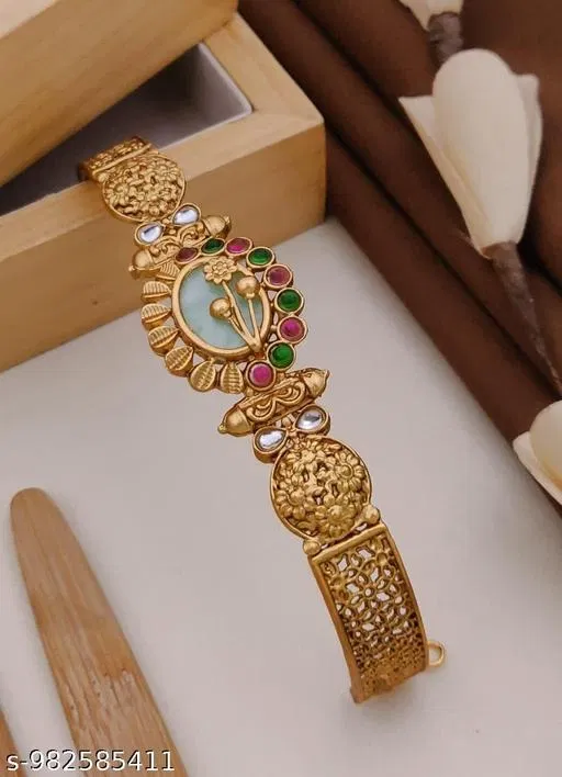Bracelets & Bangles Gold Free Size for Women