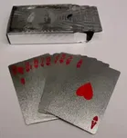 के कुडोस सिल्वर प्लेटेड वाटर-प्रूफ पोकर प्लेइंग कार्ड्स