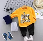 Full Sleeves Printed Top & Bottom Set for Kids 