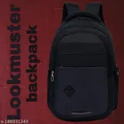 Nylon Backpack for Men & Women, Black
