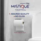 MISTIQUE 6 Rolls Toilet Tissue Paper Roll 