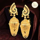 Oxidised Alloy Gold Plated Earrings for Women 