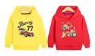 Cotton Blend Printed Hoodie for Kids 