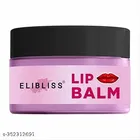 Elibliss Advanced Strawberry Lip Serum+Lip Balm+Lip Scrub for Brightening & Glossy Lips 