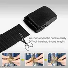 Nylon Woven Fabric Mens Casual Buckle Belt