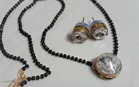 Alloy Mangalsutra with Earrings for Women 