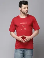 Casual Half Sleeves T-shirt for Men 