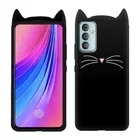 Silicone Mobile Back Cover for Samsung M13 4G 