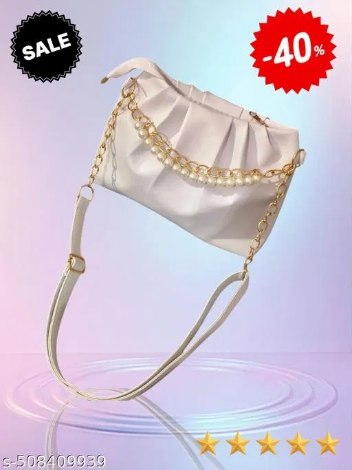 Crossbody Bags & Sling Bags for Women (White)