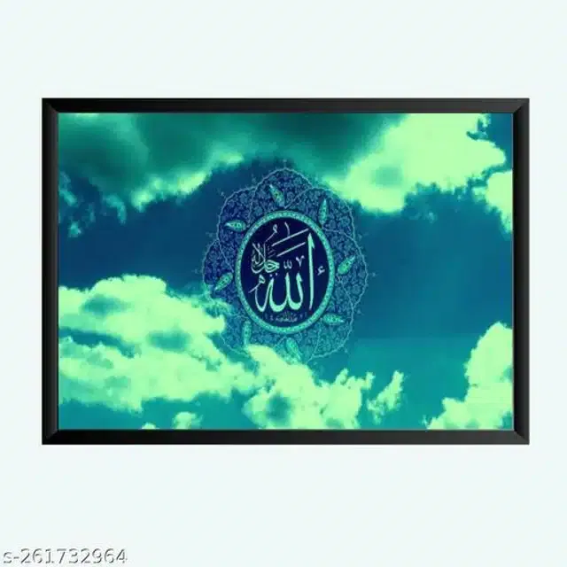 Photo Frame for Decor (Blue, 5X7 Inches)