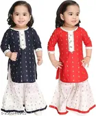 Rayon Kurta Set for Girls 