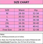 Solid Mid Rise Seamless Cotton Blend Briefs for Women, Pack of 6 