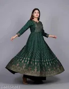Viscose Rayon Kurti for Women, Green 