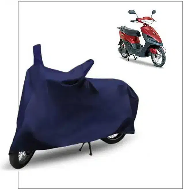 Waterproof & UV Protection Polyester Full Body Cover for TVS Apache RTR 160 4V (Blue)